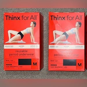 2 Thinx period underwear new